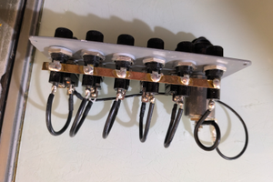 Quadro elettrico per gommone