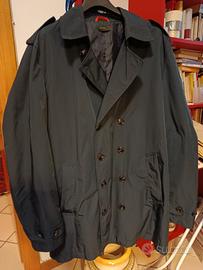 trench blu Benetton tg 56 perfetto 
