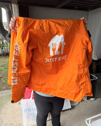 Giacca antivento leggera just eat