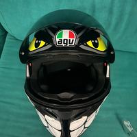 Casco Integrale Agv K3 SV ANGRY NERO LUCIDO