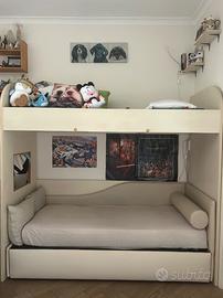 Letto a castello e letto divano