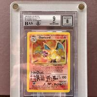 Charizard BGS 9 Auto 8 signed Arita Pokemon