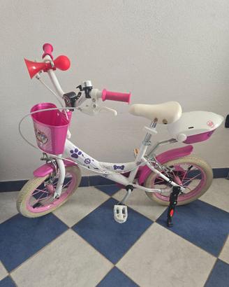 bicicletta paw patrol bambina made in italy