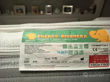 letto contenitore+materasso 