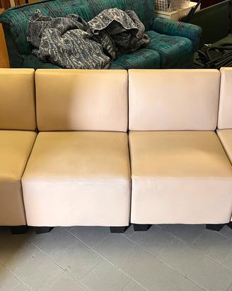 Divano modulare 4 posti