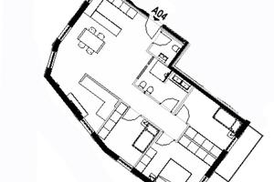 Quadrilocale con terrazza a Montagna