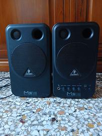 Coppia Monitor Attivi Behringer MS16