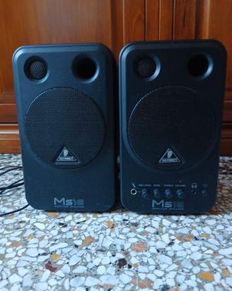 Coppia Monitor Attivi Behringer MS16