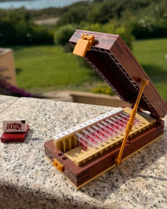Lego dexter morgan scatola dei trofei dexter lego