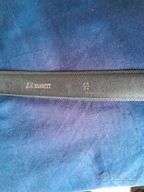 Cintura nera 95 cm di pelle 