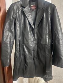 Cappotto in pelle