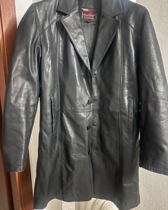 Cappotto in pelle