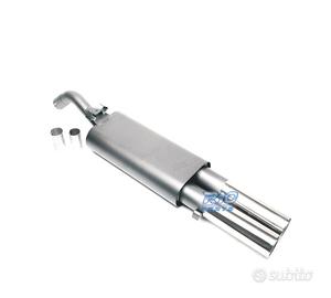 SILENZIATORE DI SCARICO PER VOLKSWAGEN VW GOLF II 