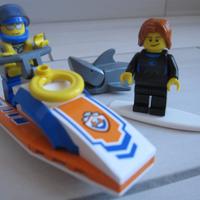 LEGO 60011 Surfer Rescue Salvataggio Coast Guard