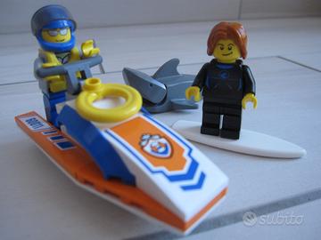 LEGO 60011 Surfer Rescue Salvataggio Coast Guard