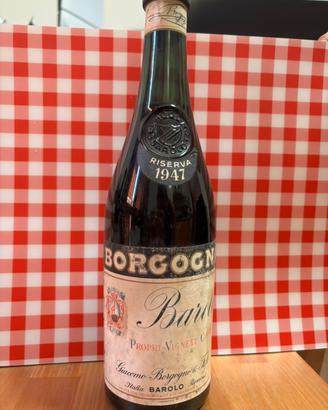 Bottiglia Barolo 1947 raro