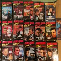 19 VIDEOCASSETTE VHS JAMES BOND 007 collection FAB