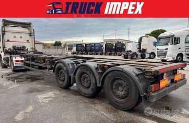 Krone portacontainer 2006, allungabile, tutte le c