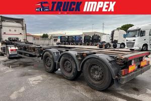 Krone portacontainer 2006, allungabile, tutte le c