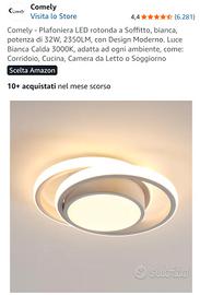 plafoniera led 