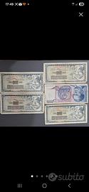 5 banconote ex Yugoslavia 