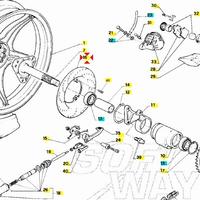 Disco freno posteriore Aprilia RS50 AP8213269