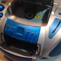 Stereo Majestic con lettore CD e audio cassette.