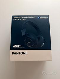 Cuffie Stereo Pantone Blu Navy come nuove mai usat