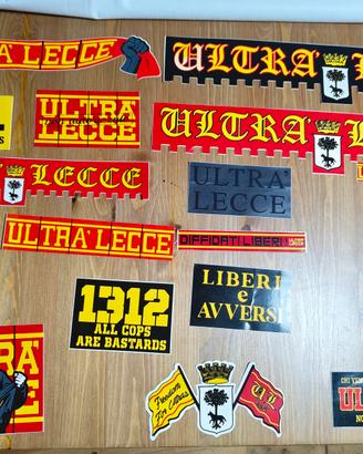 adesivi ultras stickers lecce ultra lecce