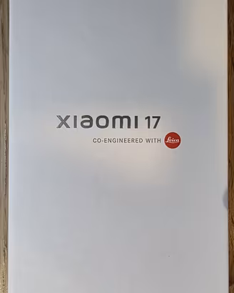 Smartphone Xiaomi 17 512GB NUOVO - SIGILLATO