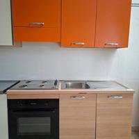 CUCINA  ARANCIONE - FAGGIO 150cm