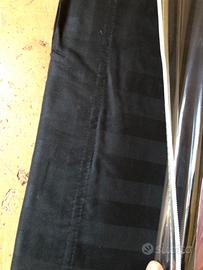 Oslo Caleffi lenzuola raso di cotone nero