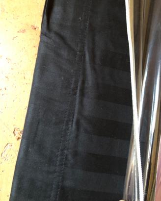 Oslo Caleffi lenzuola raso di cotone nero