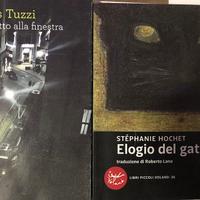 Libri Un gatto alla finestra ed Elogio del gatto