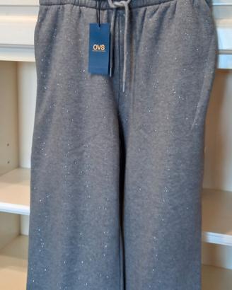 pantaloni gamba larga