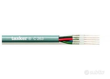 100 metri CAVO VIDEO MULTIPOLARE 5 COASSIALI 75ohm