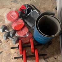 PESI E MANUBRI PER ESERCIZI