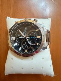 Casio Edifice cronografo acciaio WR100M