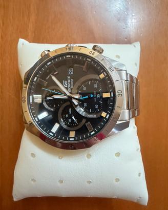 Casio Edifice cronografo acciaio WR100M
