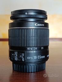 Canon EFS 18-55mm IS II Stabilizzato