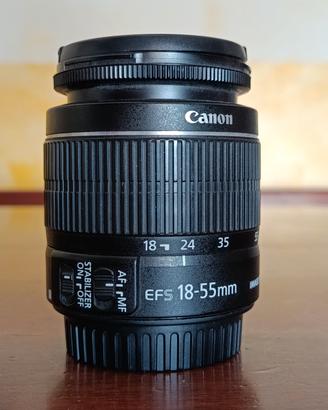 Canon EFS 18-55mm IS II Stabilizzato