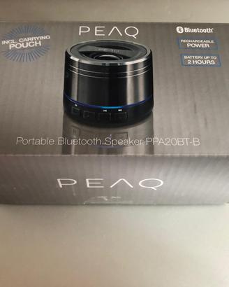 PEAQ PPA20BT Minispeaker - altoparlante Bluetooth