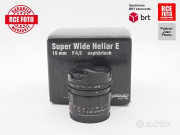 Voigtlander Heliar 15 F4.5 Aspherical (Sony)