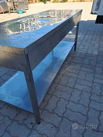 Banco acciaio inox 70x200