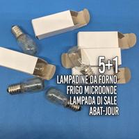 5+1 lampadine E14 forno frigo lampade di sale