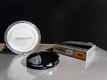 Filtro polarizzatore circolare Marumi 58mm CP-L