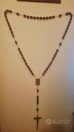 crocefisso parete legno vintage 