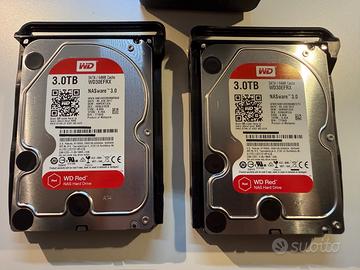 2 HD WD RED 3TB cadauno