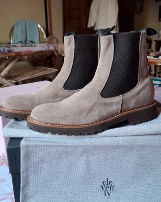 stivaletto scamosciato