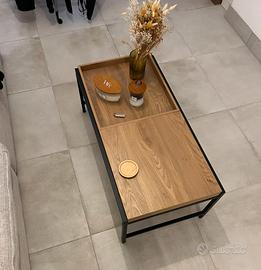 Tavolino basso JYSK TRAPPEDAL stile moderno 50x100